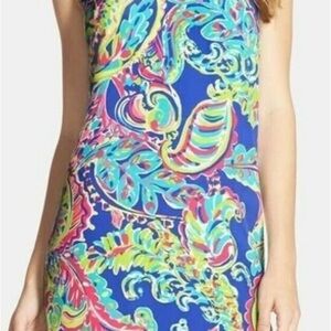 Lilly Pulitzer Poppy Toucan Play Print Silk CDC Scoop Tank Dress XS